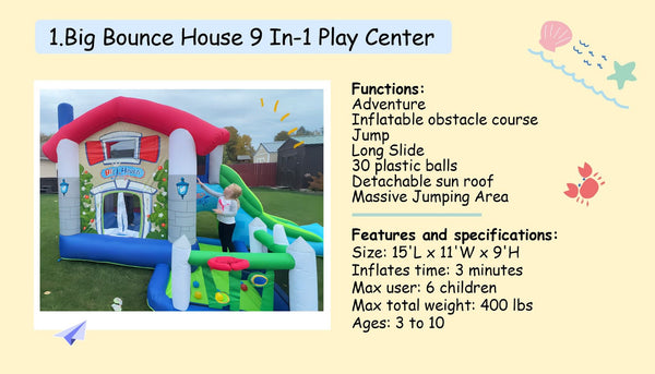 Buying Guide: Top 3 Residential Bounce Houses of 2023