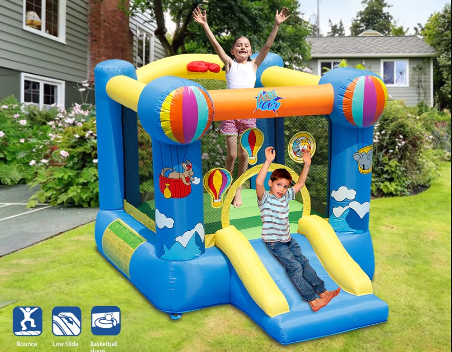 Trampoline vs Bounce House Which is the Better Choice for Kids' Playt