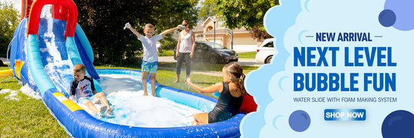 Upgrade Your Summer Fun with Foam Water Slide