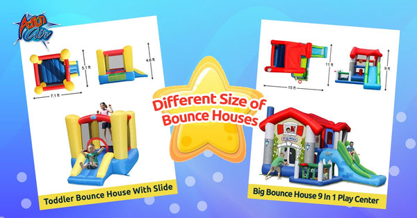How to Choose the Bounce House Based on Size?