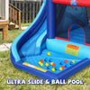 Action Air Bounce House with Slide and Big Bouncy Area