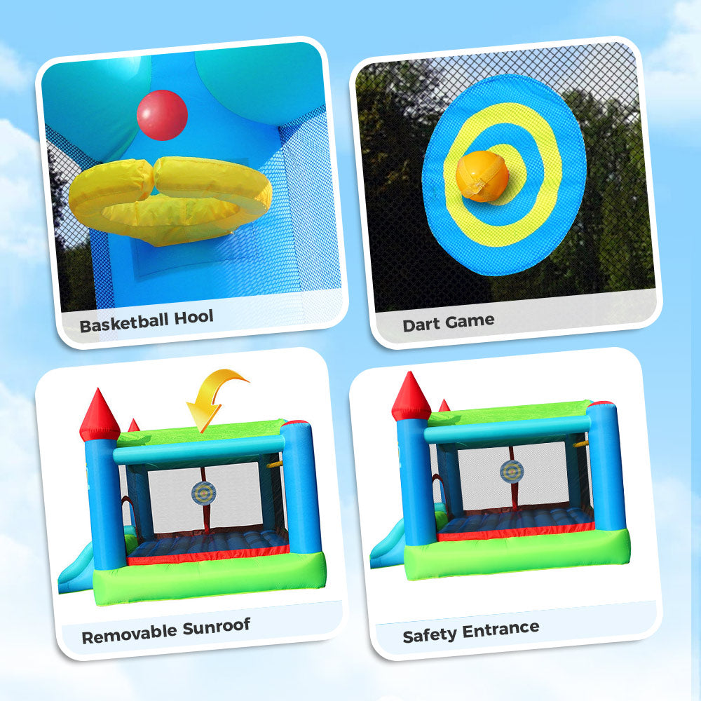 Action Air Castle for Party Inflatable Bounce House (Used Like New)
