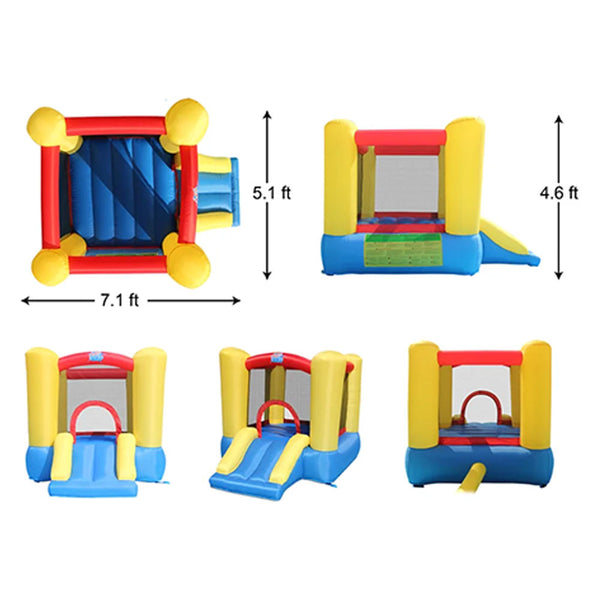 Action Air Toddler Bounce House with Slide