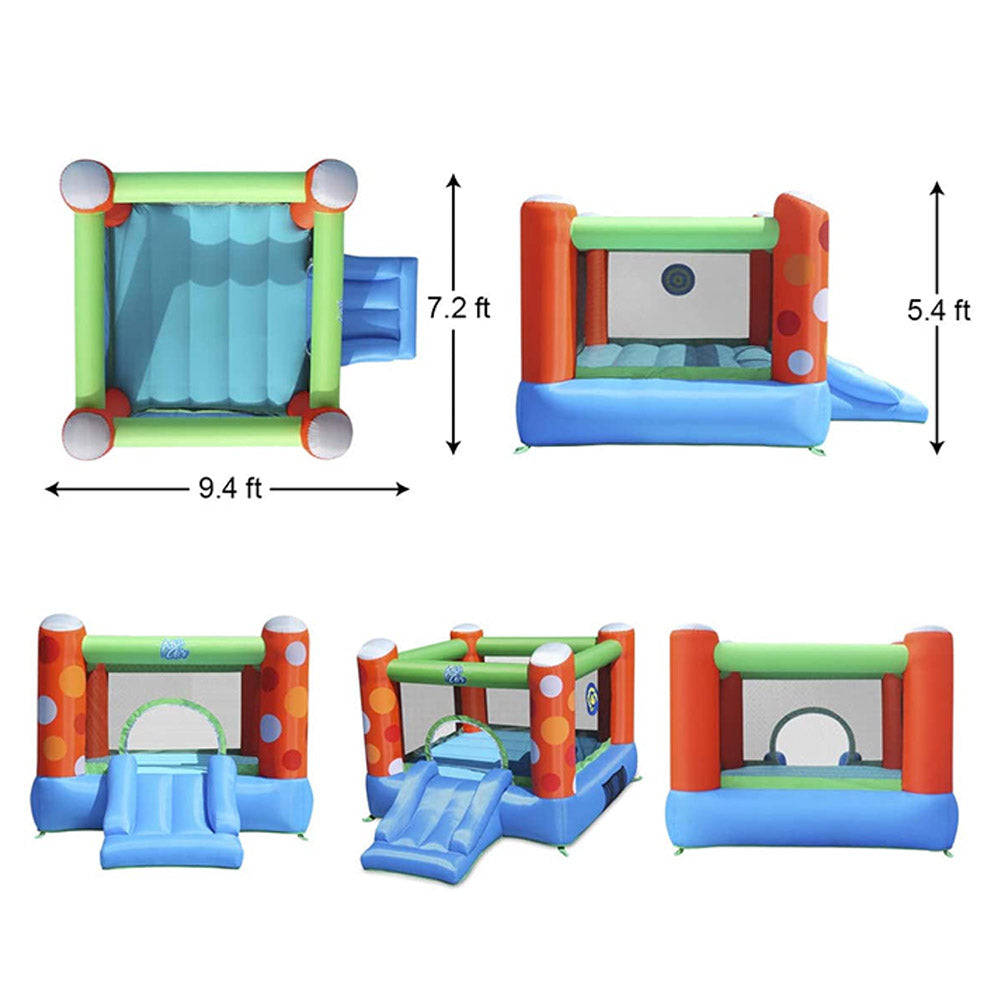 Size of Balloon Jumping Castle With Slide