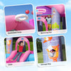 Action Air Bounce House Princess Jumping Castle with Slide for Girls