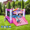Action Air Flying Unicorn Jumping Castle with Slide for Girls