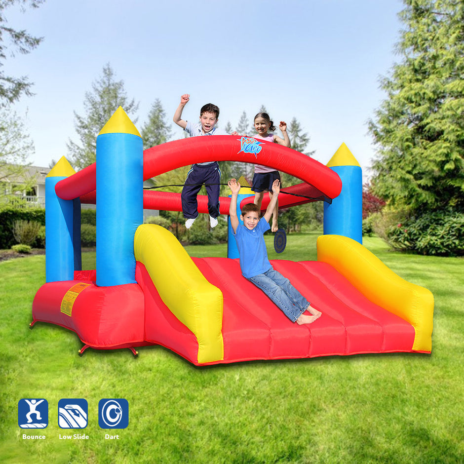 Action Air Bounce House with Slide - Year-round Fun and Adventure ...